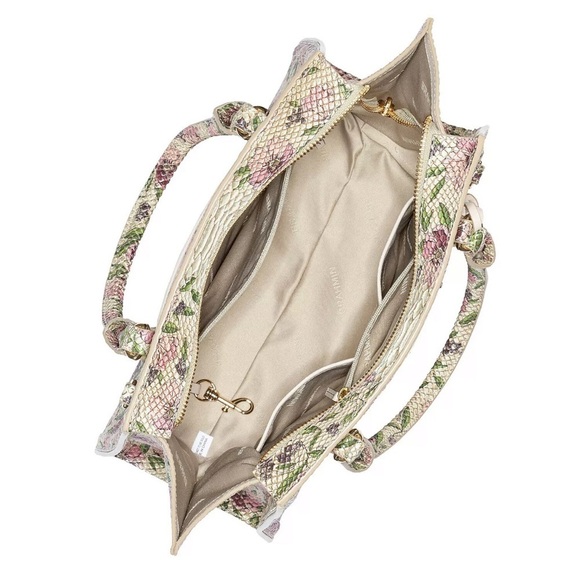 NWT Brahmin LG PRISCILLA Labyrinth Floral Bag - Picture 4 of 5